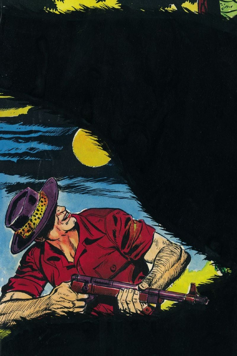 Comixxx, pleine lune - 40x60, print by Mathieu Renard